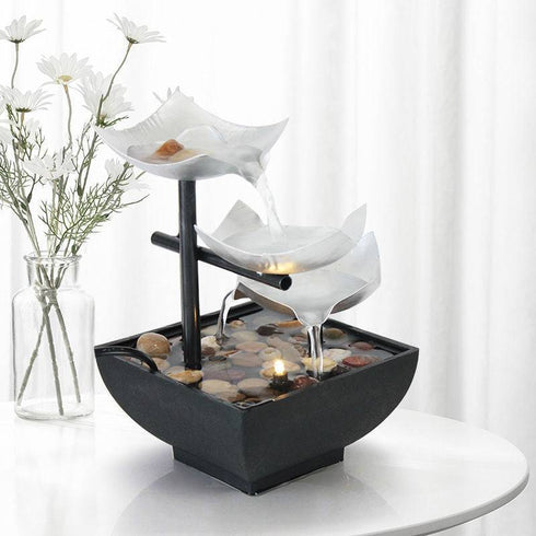 New Home Decoration Flowing Water Ornaments Desktop Fountain